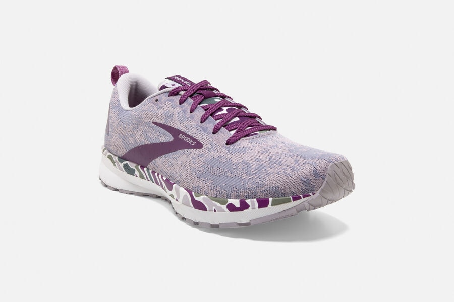 Brooks Revel 4 Road Running Shoes - Womens - Purple/White - UE9724601